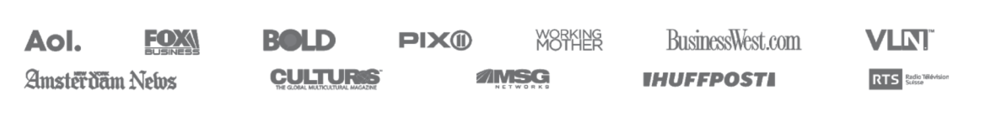 Outlets that have featured Traciana Graves: AOL, Fox Business, BOLD, PIX11, Working Mother, BusinessWest.com, VLN, Amsterdam News, Cultura, MSG Networks, HuffPost, RTS